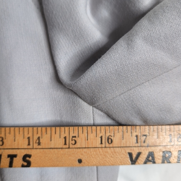 ZARA Women's Wool Coat with Ruffle Collar and Cuff, Size Small - Picture 7 of 9